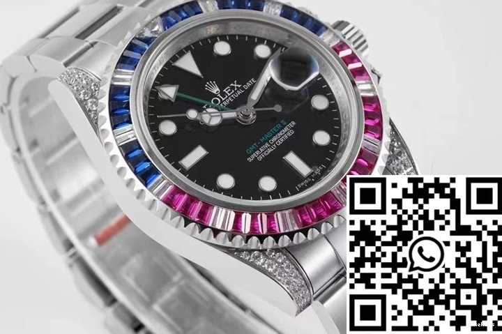 Dial II ROF Rolex GMT 116759 Factory SAru-78209 Black Master 0902